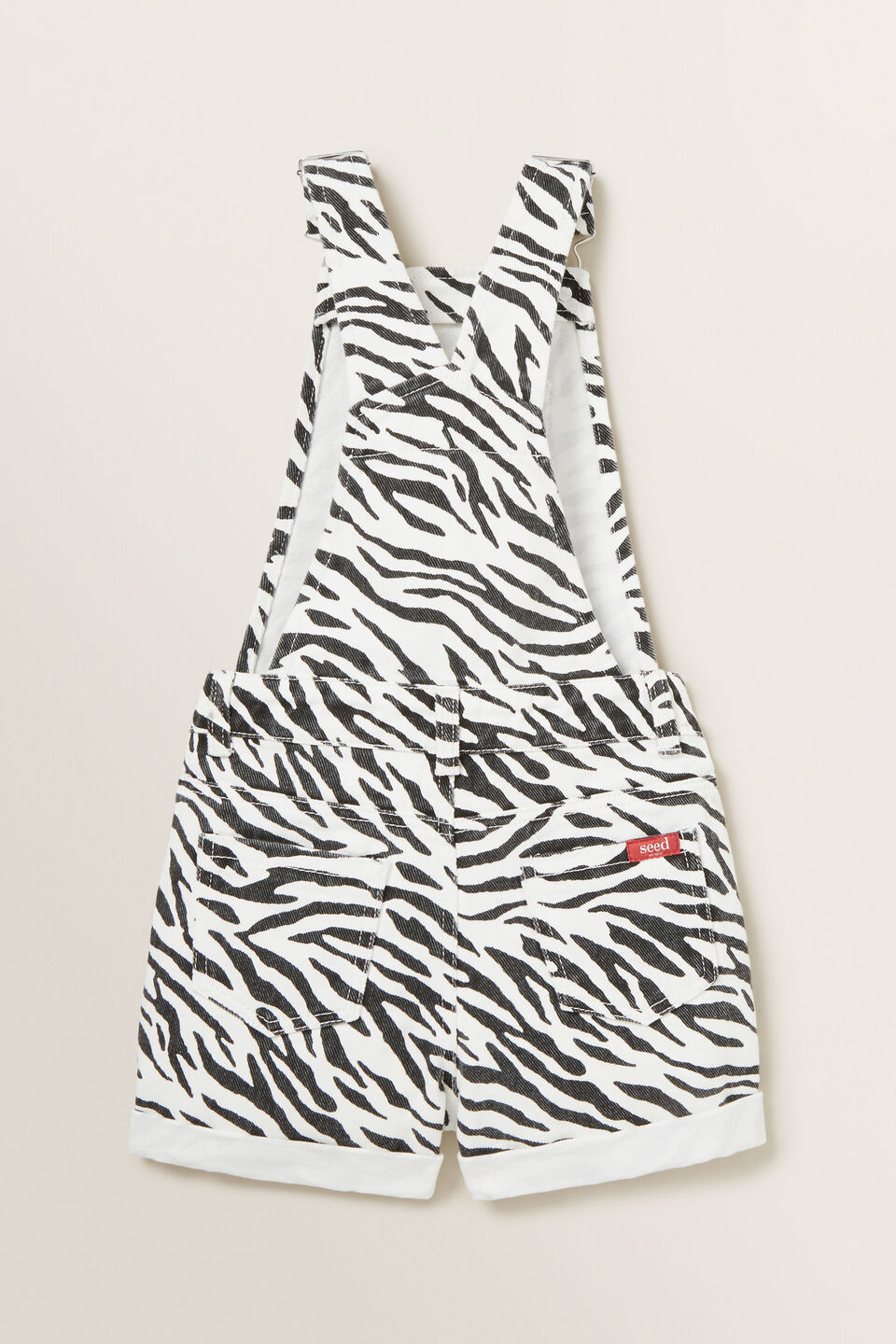 Zebra Denim Dungaree  