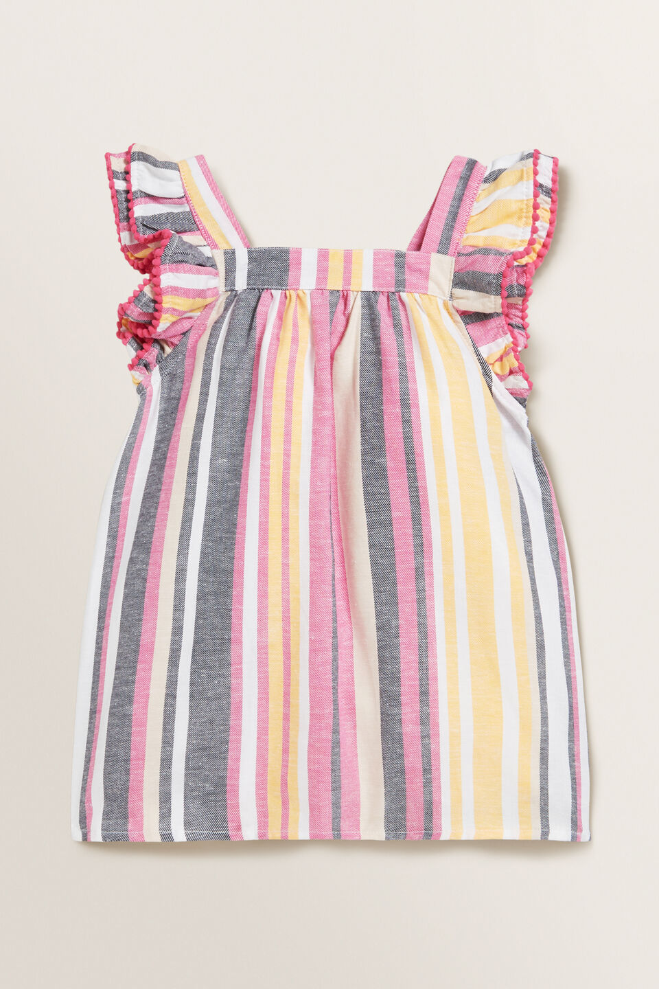 Stripe Tassel Dress  