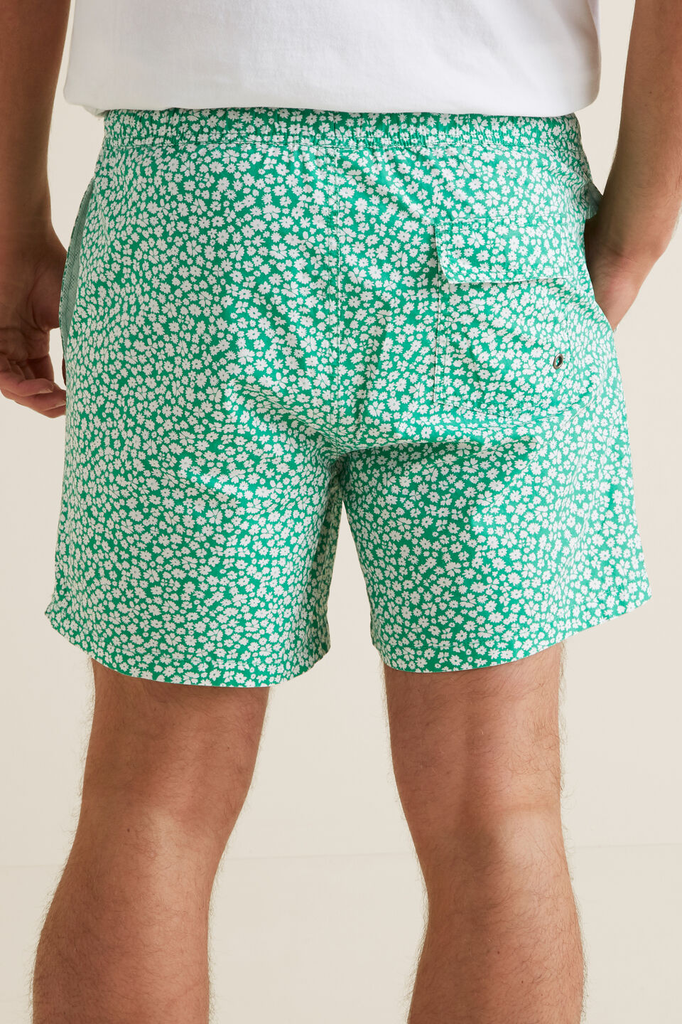 Mens Mini Me Floral Board Short  