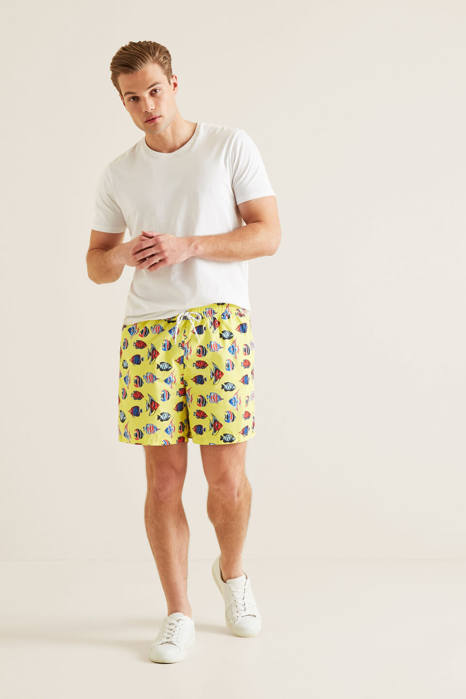 Mens Mini Me Fish Boardshort  