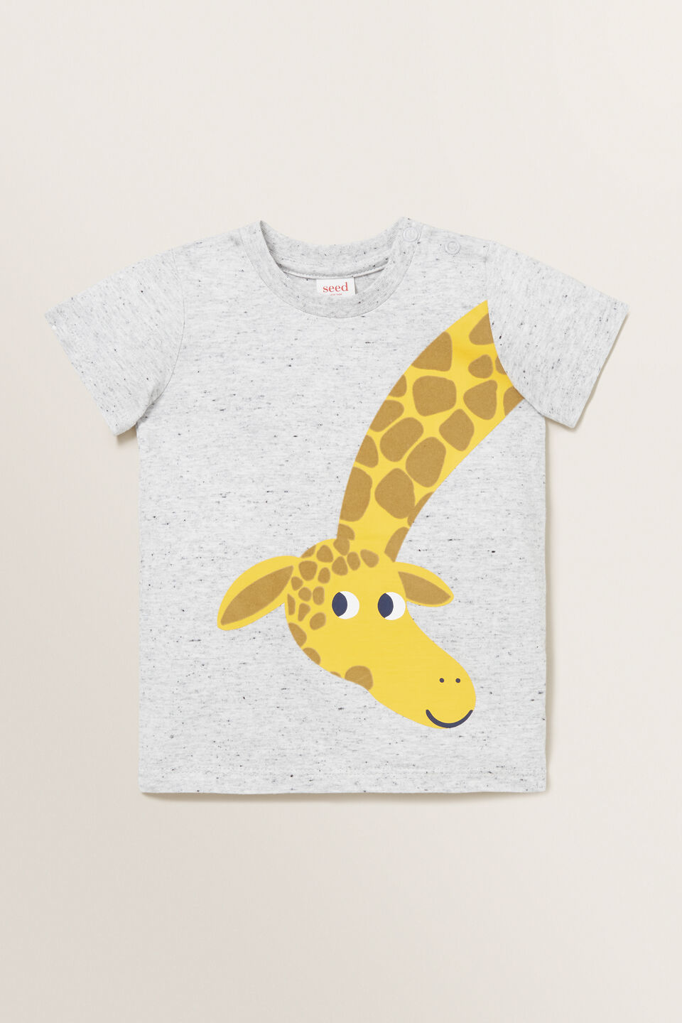 Giraffe Print Tee  