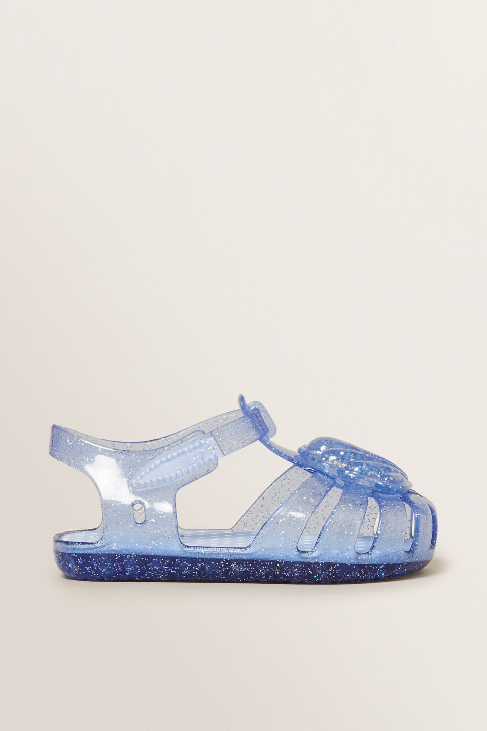 Shell Jelly Sandals  