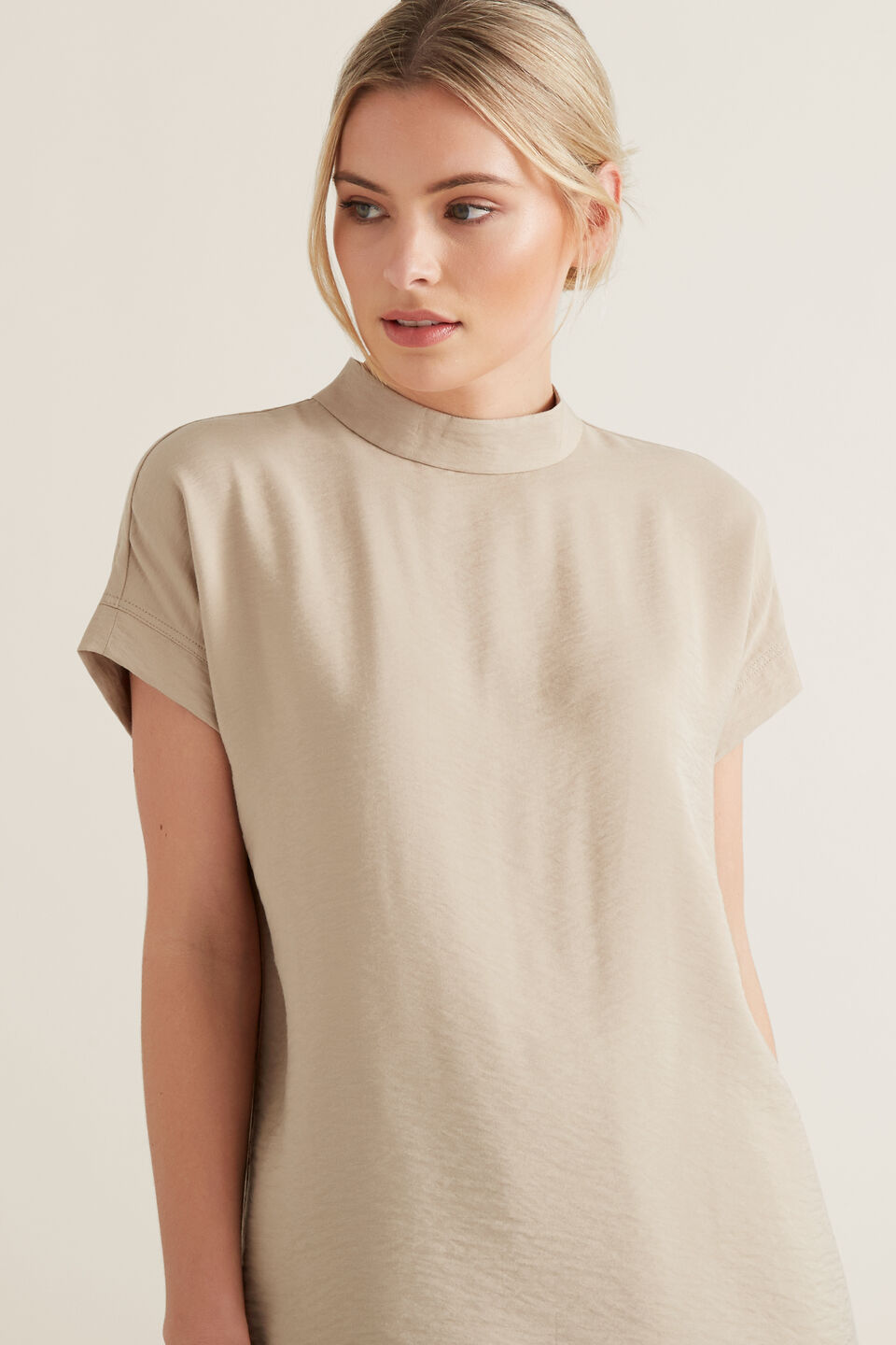 Mock Neck Top  