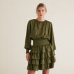 Tiered Frill Dress    hi-res