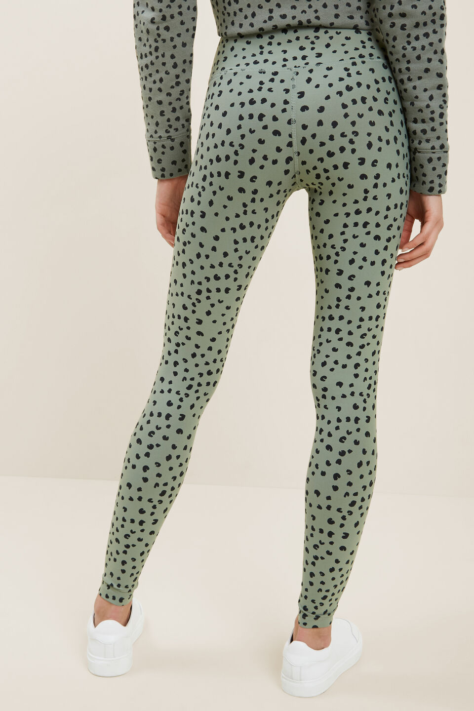 Printed Legging  Multi Spot