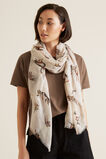 Safari Print Scarf    hi-res