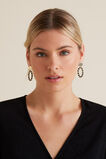 Beaded Contrast Earrings    hi-res