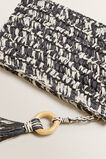 Two Tone Straw Pouch    hi-res