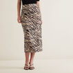 Sketchy Zebra Skirt    hi-res