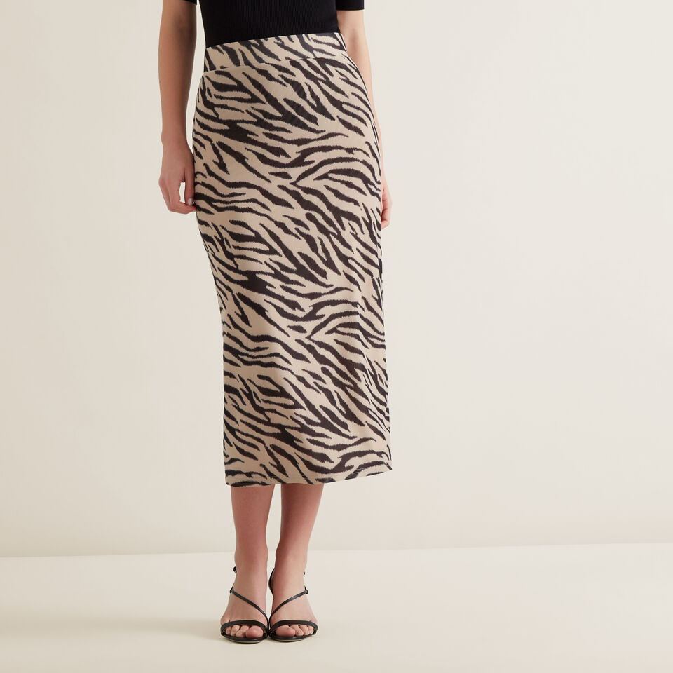 Sketchy Zebra Skirt  