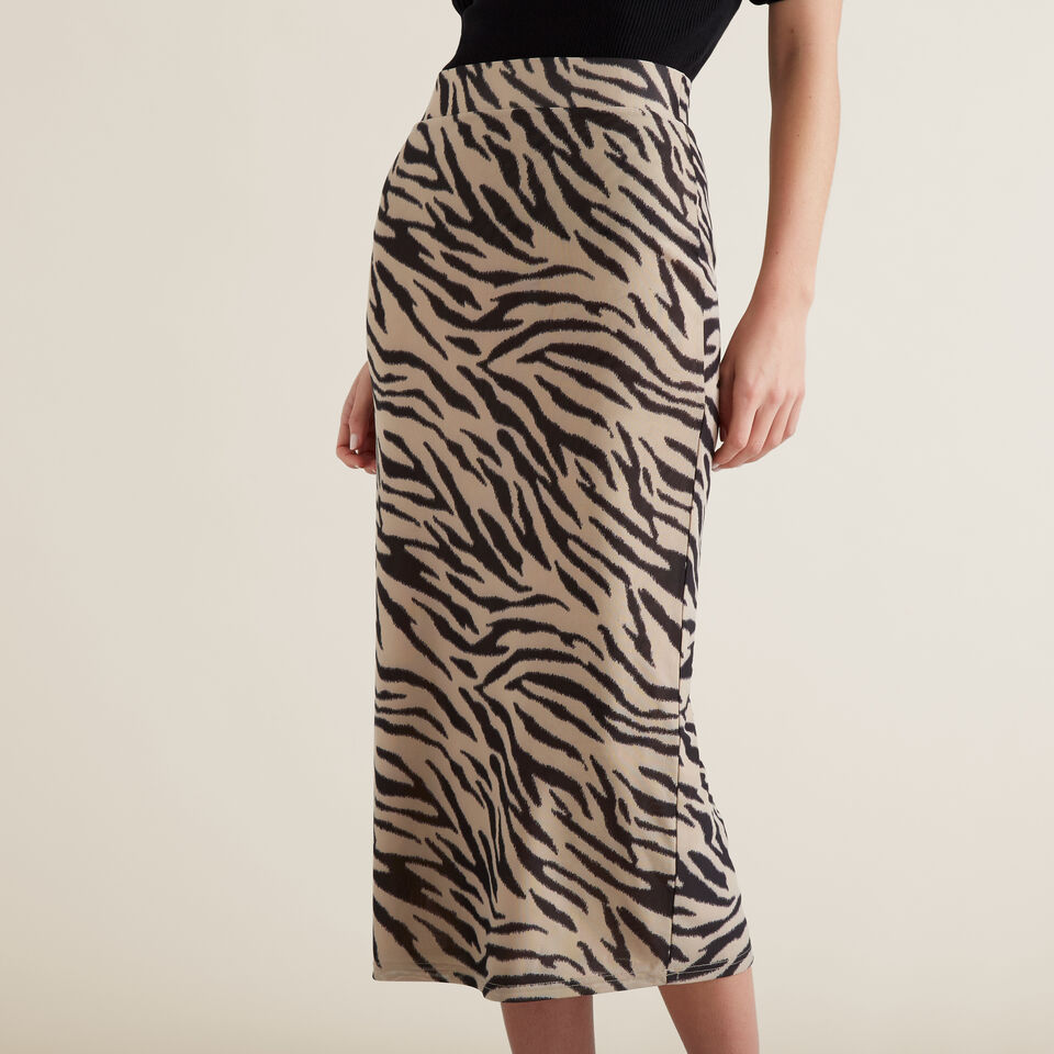 Sketchy Zebra Skirt  