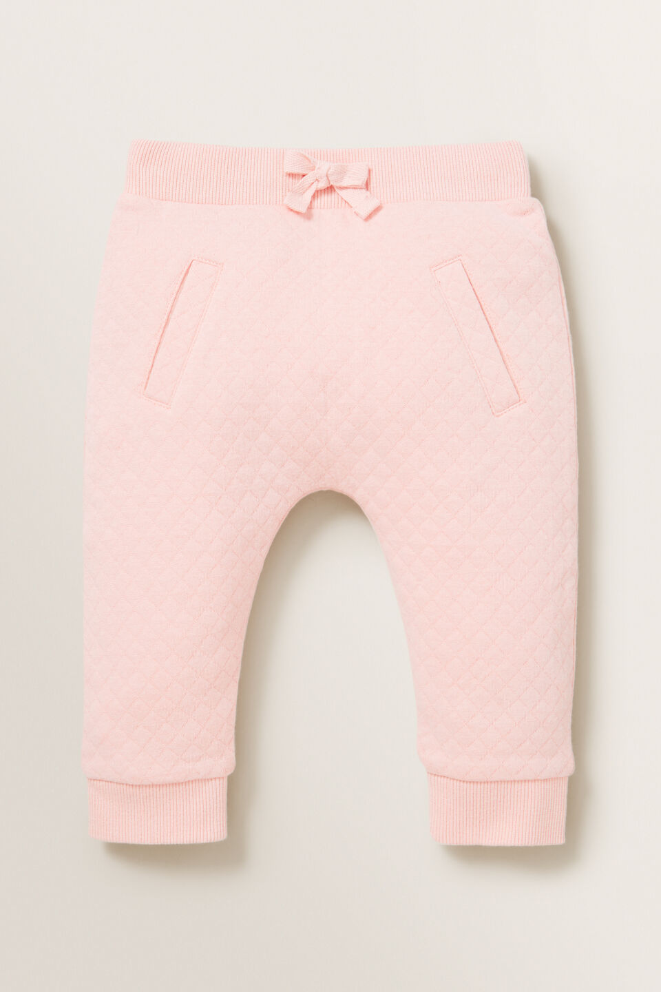Quilted Trackie  Dusty Rose