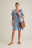 Flutter Sleeve Tencel Dress    hi-res