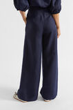 Linen Palazzo Pant  Midnight Sky  hi-res