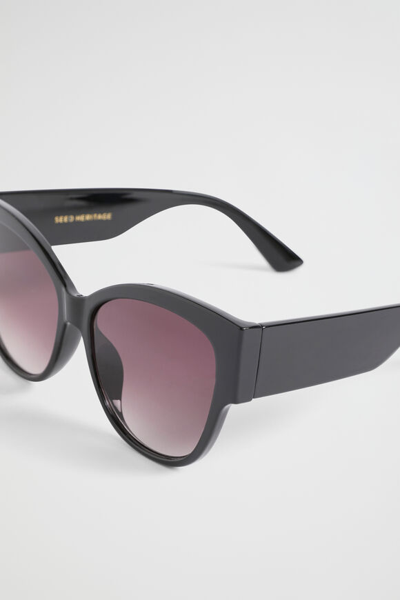 Bella Oversized Sunglasses  Black  hi-res