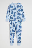 Bouncing Bunny Pyjama  Pale Blue  hi-res