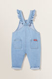 Yoke Dungaree  Bleached Blue  hi-res