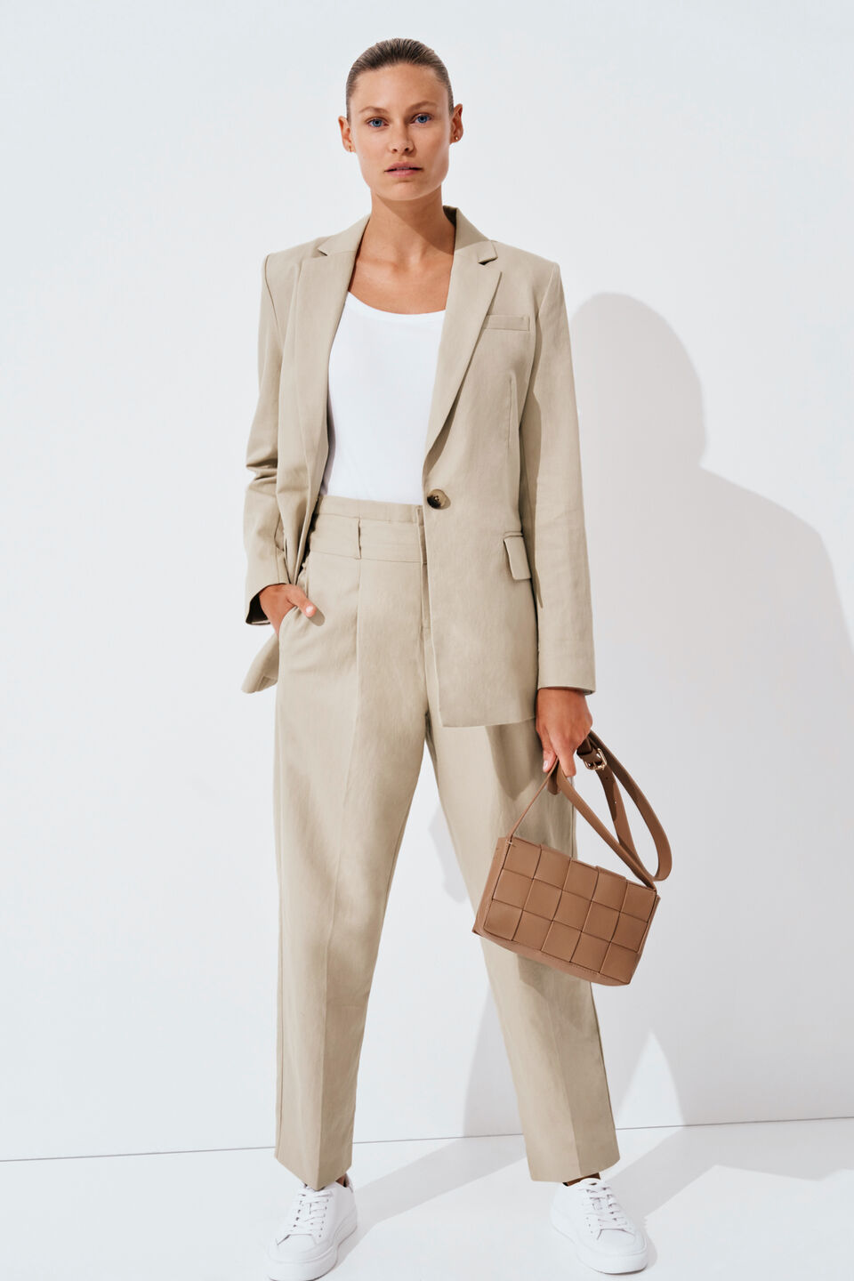 Tailored Blazer  Hazel Wood