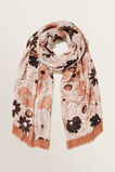 Vintage Floral Scarf  Peru  hi-res