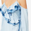 Two Tone Frill Dress    hi-res