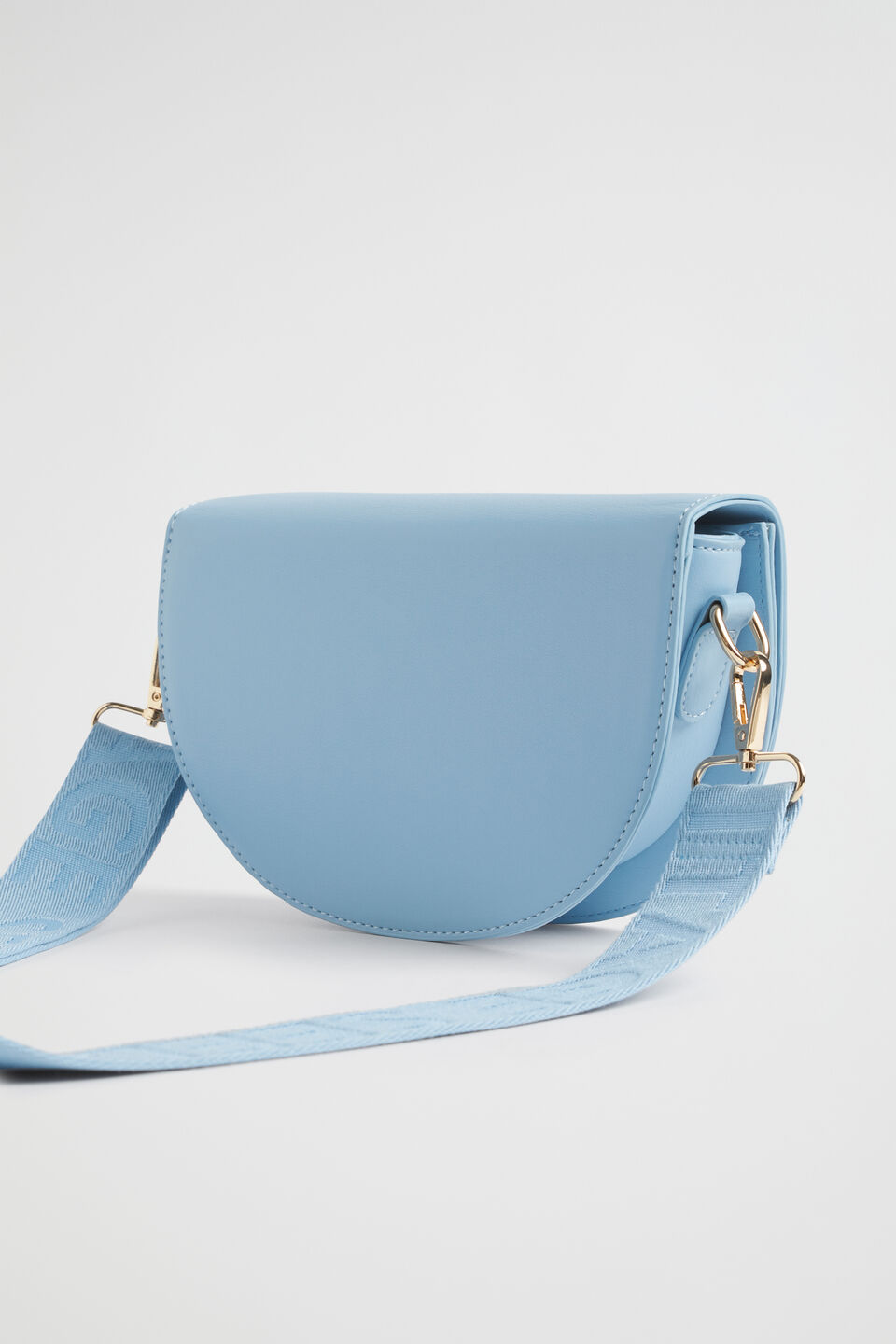 Logo Saddle Bag  Bluebell