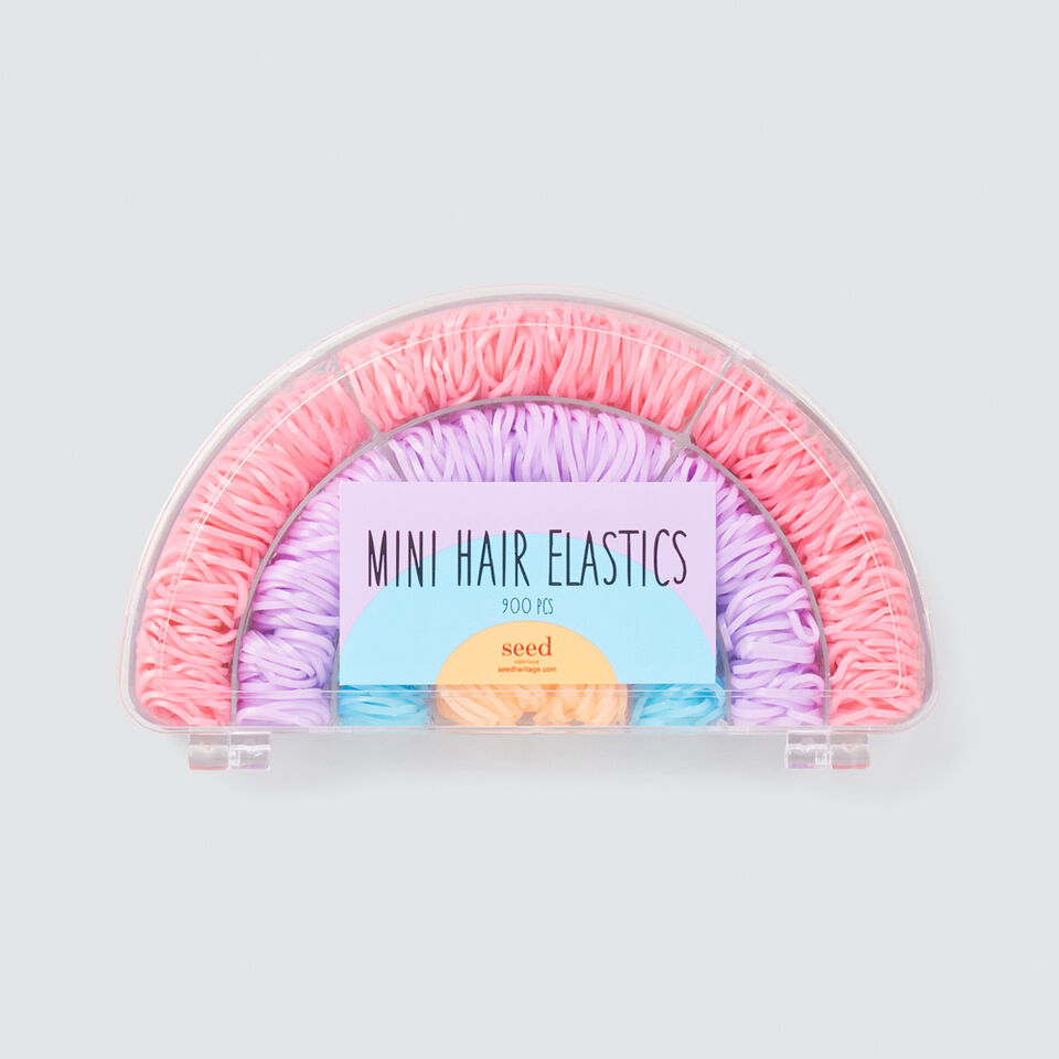 Rainbow Hair Elastic Pack  