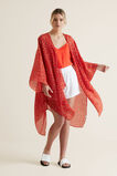 Pleated Summer Poncho    hi-res