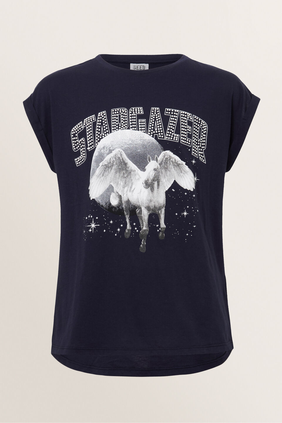 Stargaze Short Sleeve Tee  Midnight