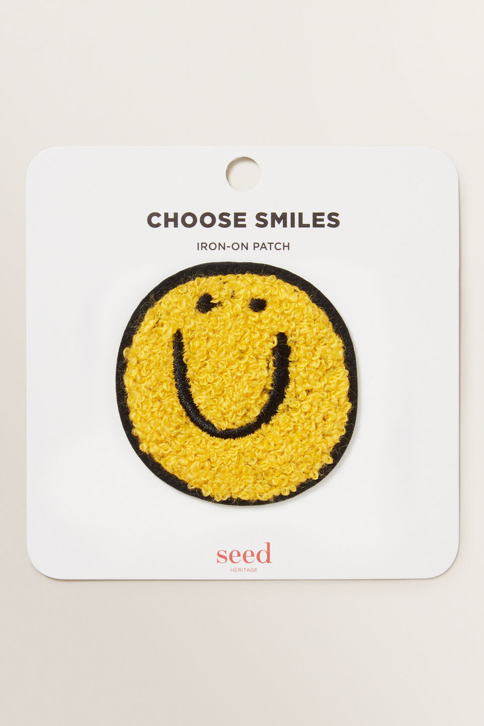Smiley Face Patch  