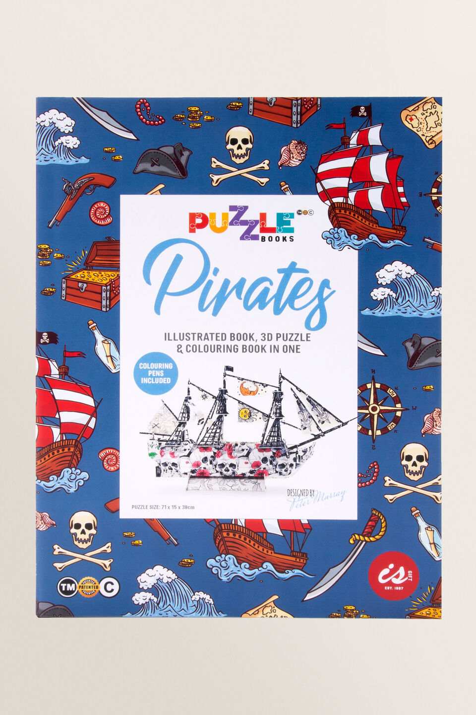 Pirate Puzzle Book  