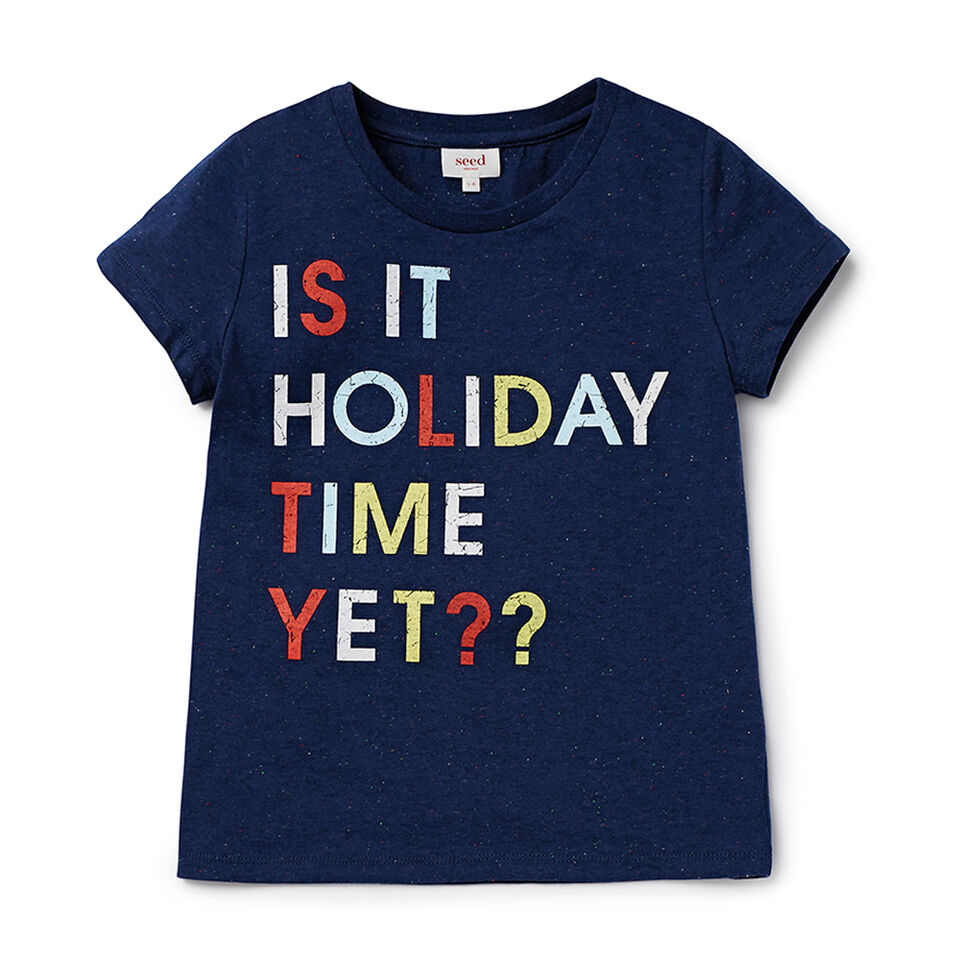 'Is It Time Yet' SS Tee  