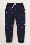 Embroidered Dino Trackpant  Midnight Blue  hi-res