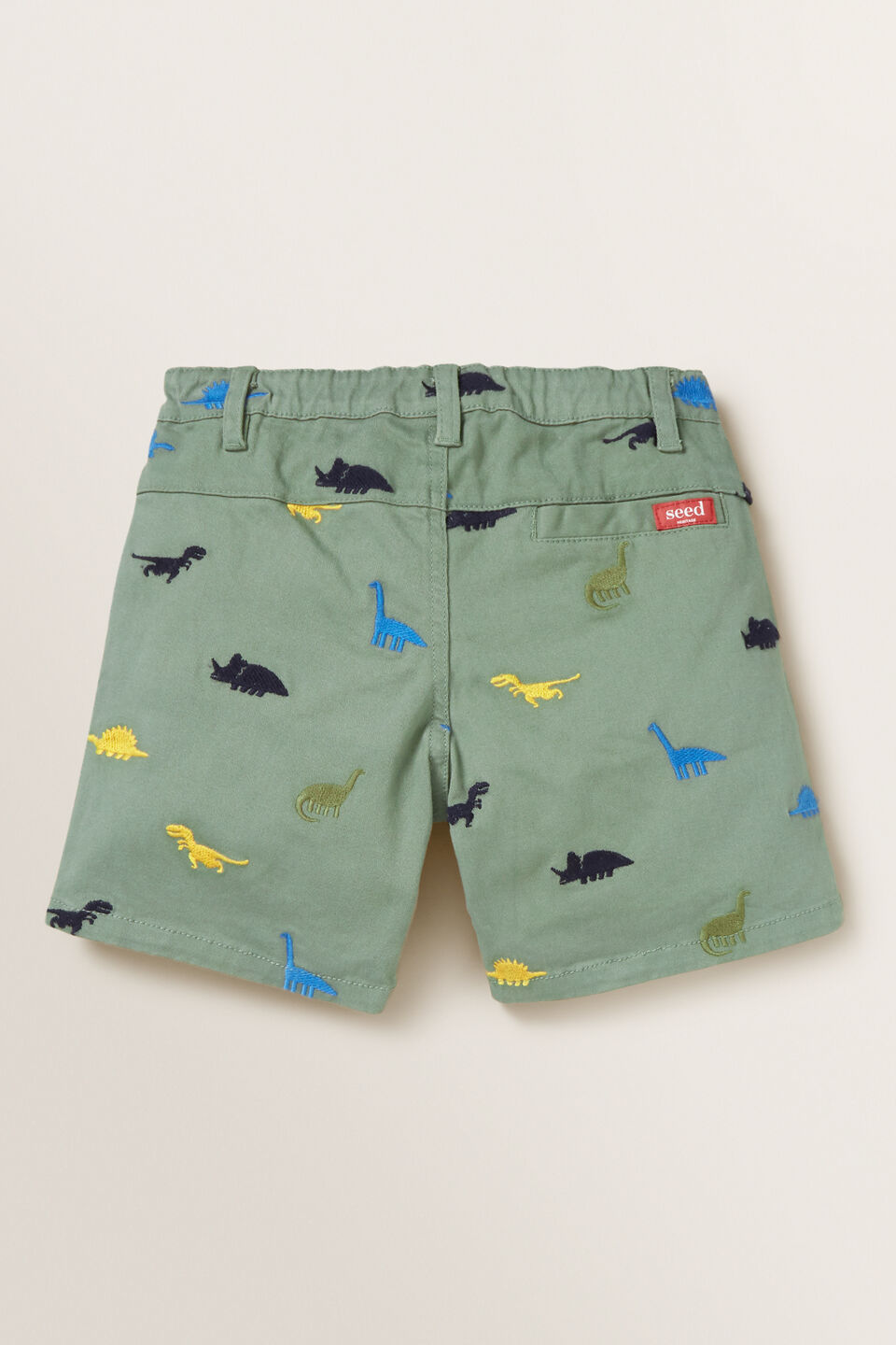 Dino Embroidered Shorts  
