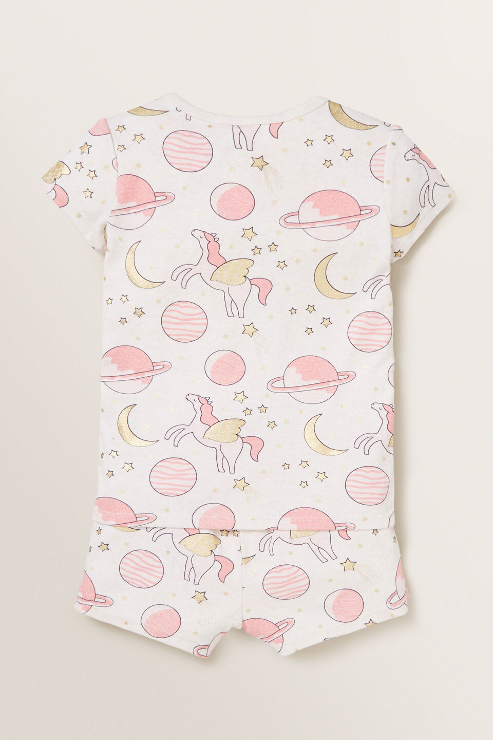 Space Yardage Short Sleeve Pyjama  