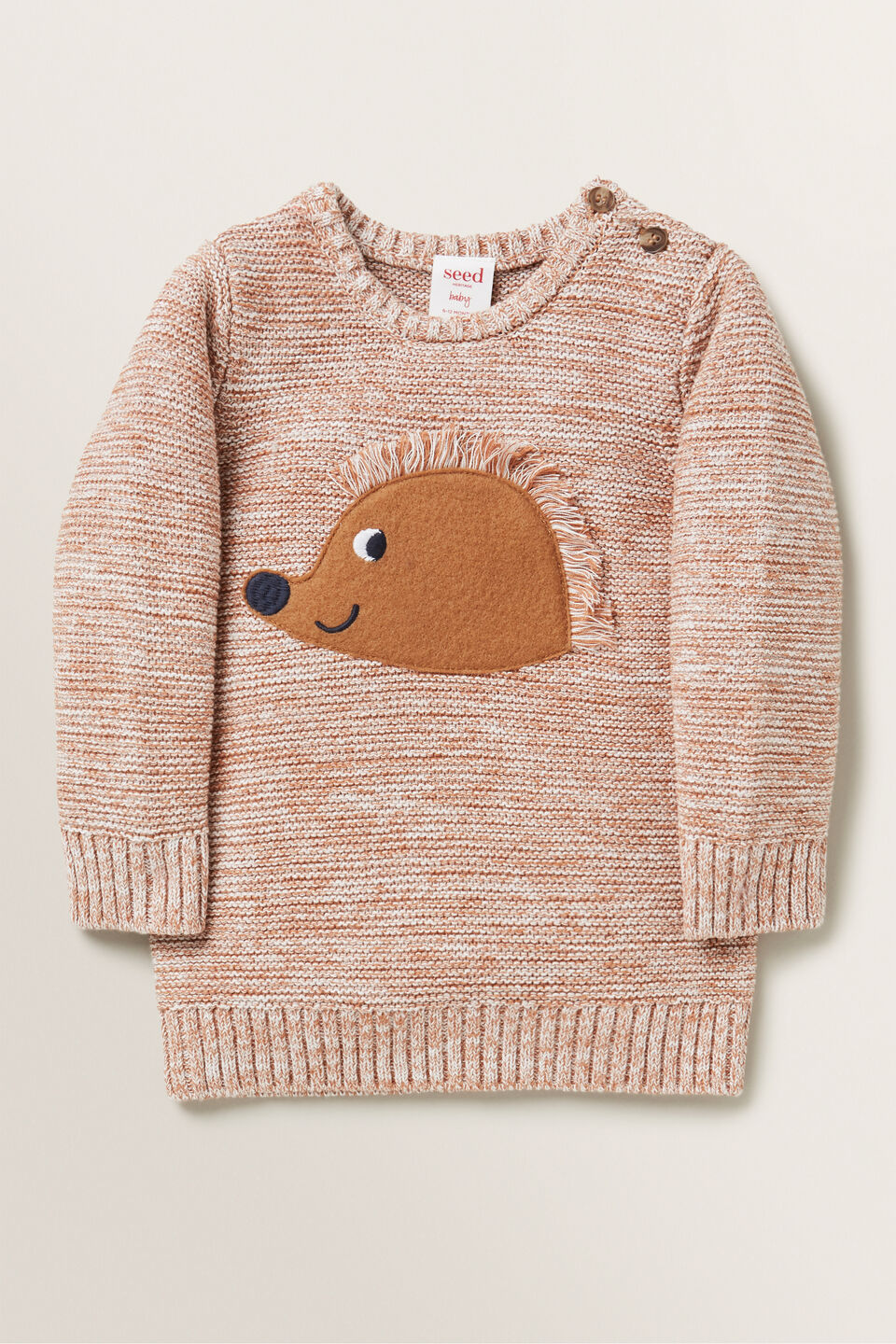 Hedgehog Knitted Sweater  