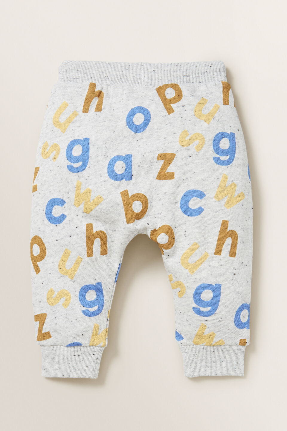 Alphabet Trackpant  Cloudy Marle