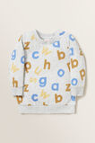 Alphabet Windcheater  Cloudy Marle  hi-res