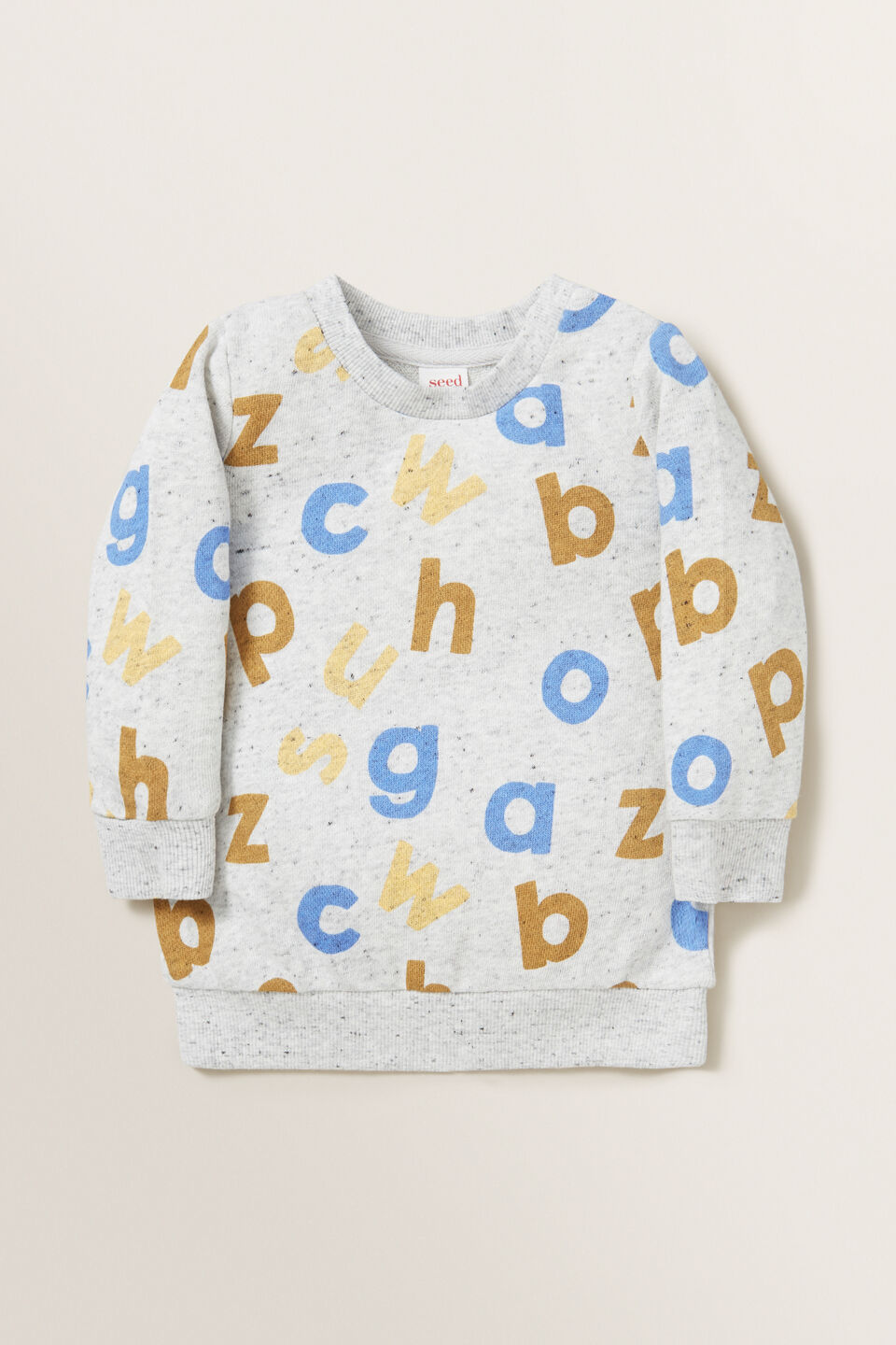 Alphabet Windcheater  Cloudy Marle