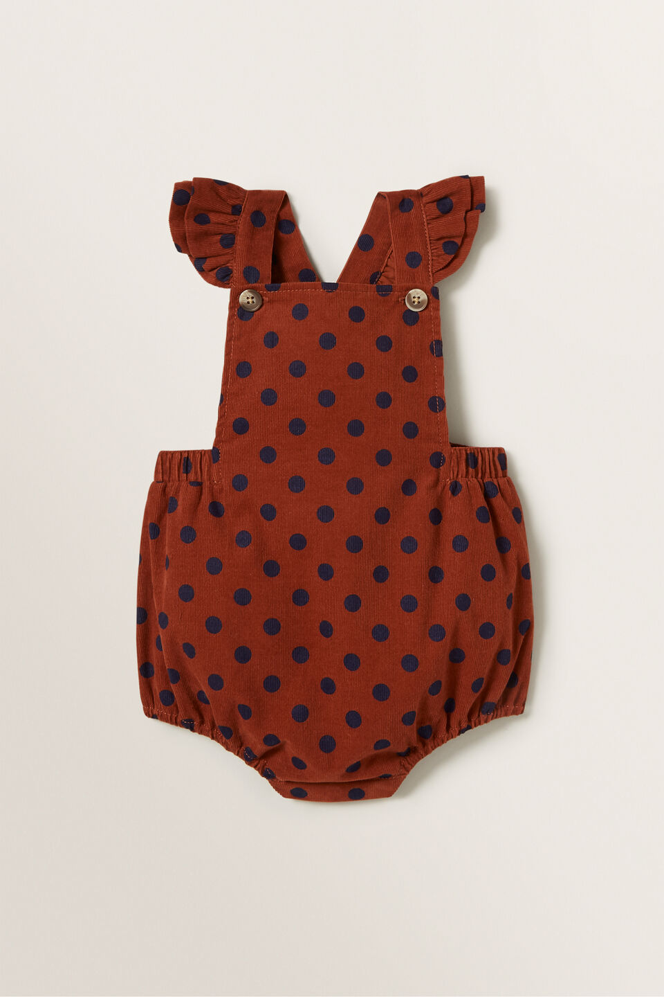 Cord Spot Romper  