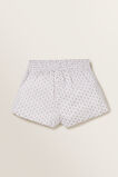 Floral Shirred Shorts    hi-res