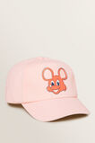 Mouse Cartoon Cap  Dusty Rose  hi-res