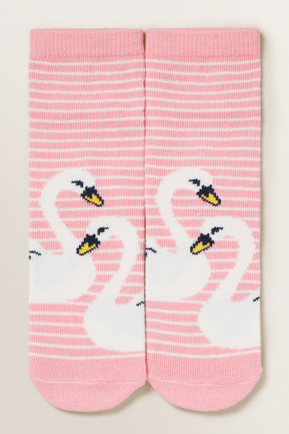 Swan Socks  Pink