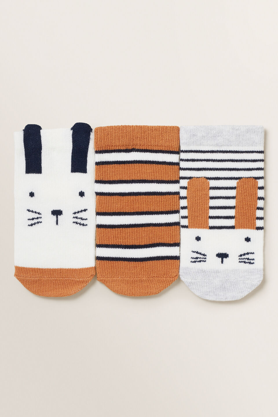 3 Pack Bunny Socks  