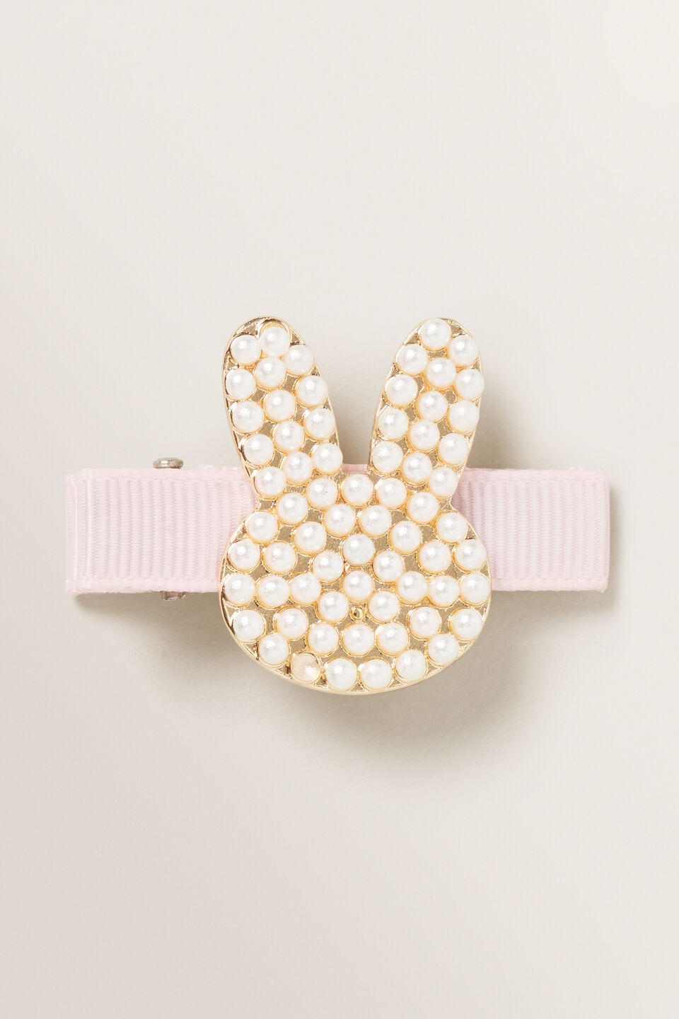 Pearl Bunny Duck Clip  