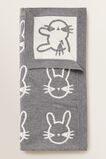 Bunny Jacquard Blanket    hi-res