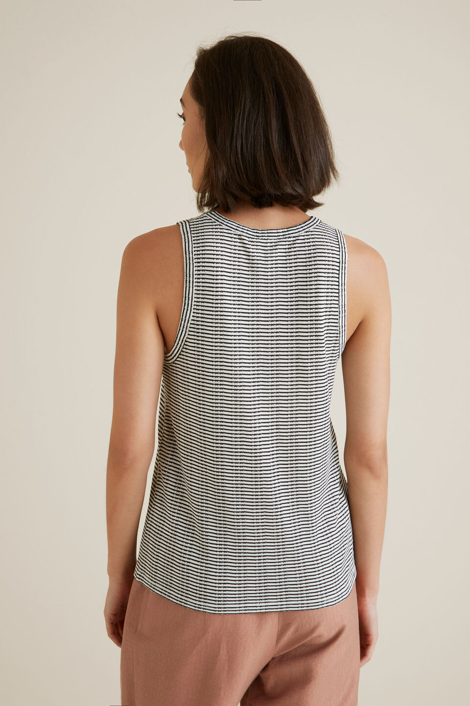 High Neck Singlet Top  