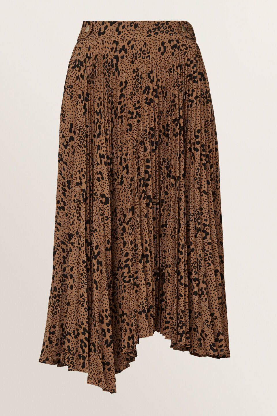 Animal Pleat Skirt  