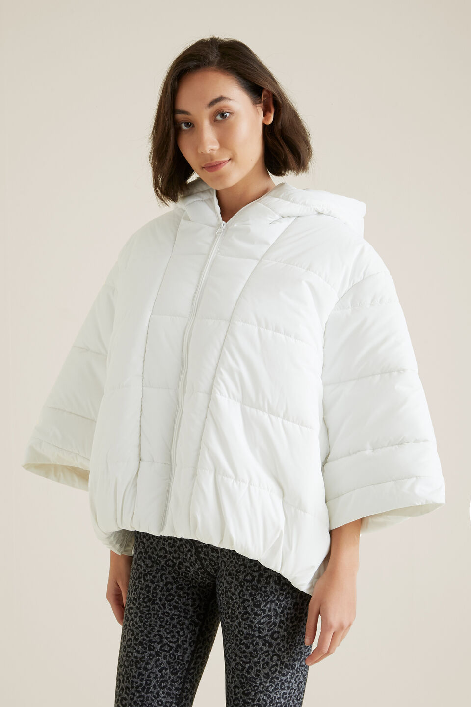 Quilted Poncho  