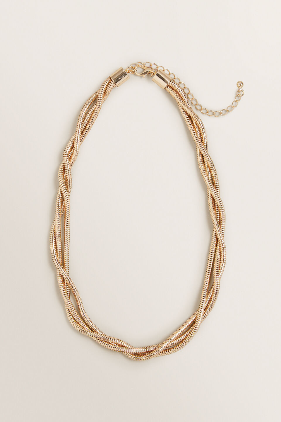 Twisted Gold Necklace  9