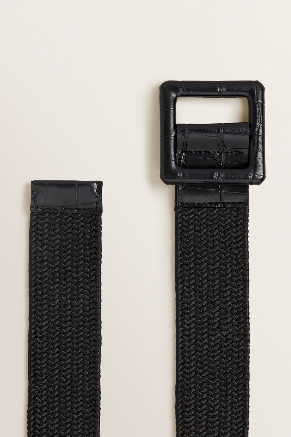 Square Buckle Waist Belt  